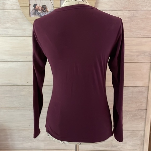 On Fire Purple Cut Boujee Top M - Picture 4 of 5